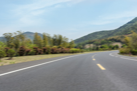 asphalt roadの写真素材