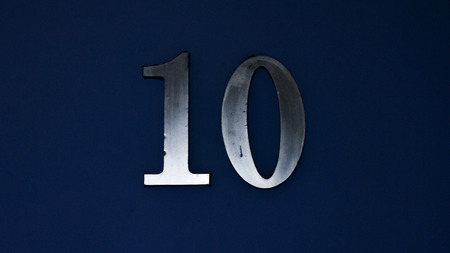 Number of tenの写真素材