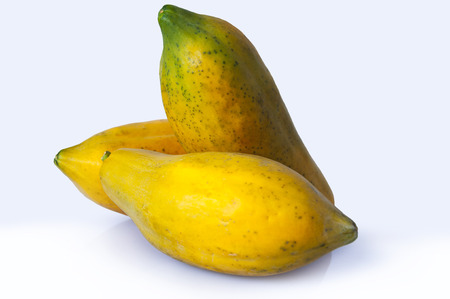 Tropical fruit, Taiwan papayasの写真素材