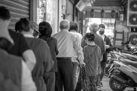 March 17, 2020, New Taipei City, Taiwan. During the New Coronary Pneumonia, the Taiwan government...