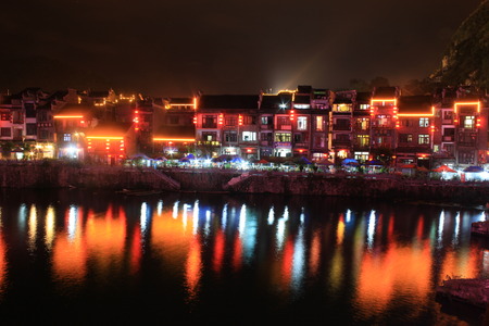 Zhenyuan ancient townのeditorial素材