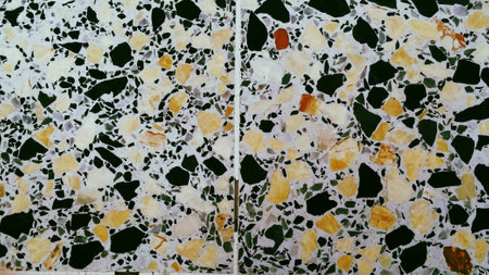 Pattern of the color marble stone wall texture background , abstract original fine dark color marble stone wallの写真素材