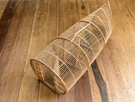 The fish trap in thailand styleの写真素材