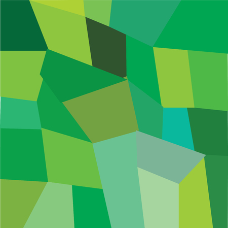Green White Polygonal Mosaic Backgroundのイラスト素材