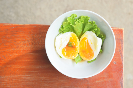 Boiled eggsの写真素材