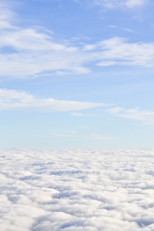 Puffy cloudの写真素材