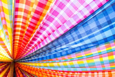 Colorful Sarong backgroundの写真素材