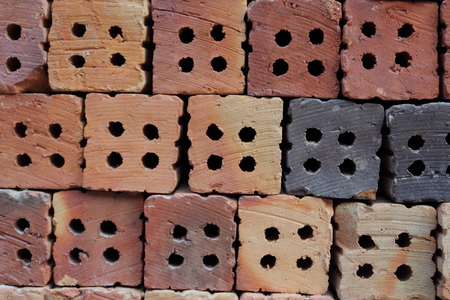 Red brick wall as a nicely textured background