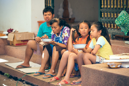 Nakhon ratchasima  Candle Festival, The Candles are carved out of wax, Thai art  July 17, 2016, Nakhon ratchasima, Thailand.のeditorial素材