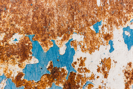 Abstract rusty metal surface texture background