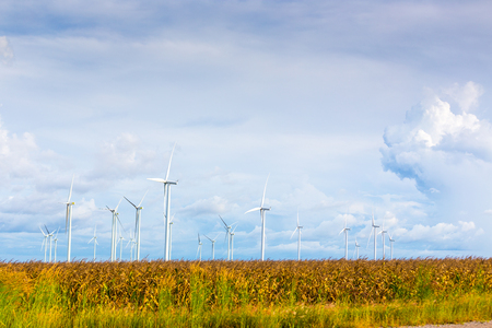 Windturbines farm