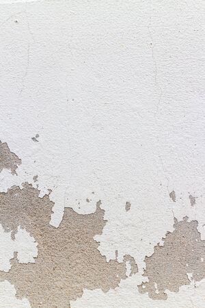 wall with peeling paint surfaceの写真素材
