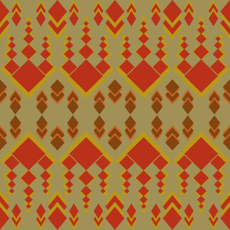 Ethnic boho seamless pattern. Traditional ornament. Tribal pattern. Folk motif. Can be used for...