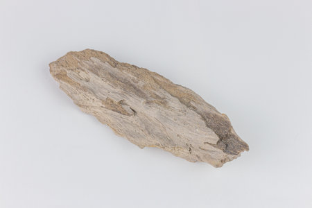 Stone isolated on white background, top view. Clipping path included.の写真素材