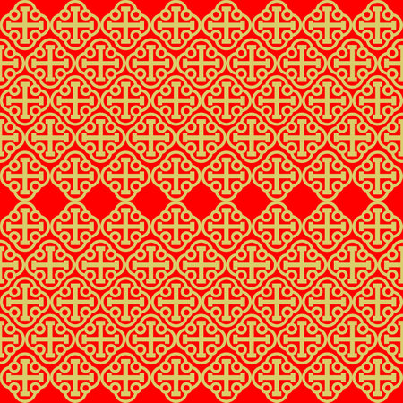 Seamless Repeatable Abstract Geometric Pattern. Vector Background.の写真素材