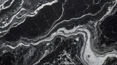 Black marble pattern texture for background, abstract natural marble black and whiteの素材