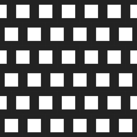 Seamless geometric pattern. Black and white background. Vector illustration.