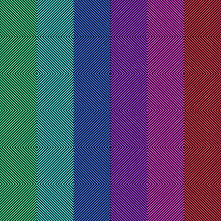 Seamless geometric pattern, vector background. Colorful repeating texture.