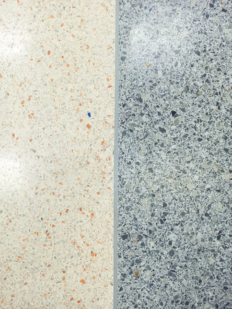 Terrazzo polished stone floor and wall pattern and color surface marble background