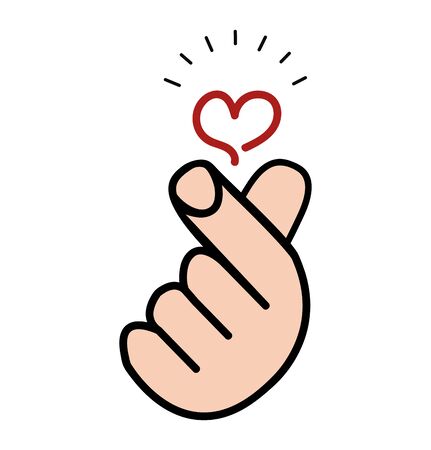 cute sign mini heart sign symbolのイラスト素材