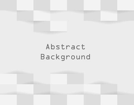 Abstract white and gray vector backgroundのイラスト素材