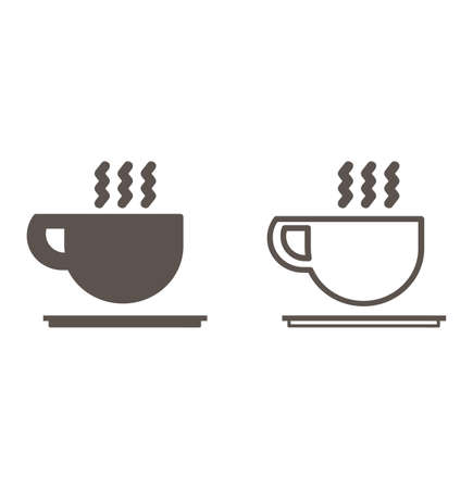 Coffee cup iconのイラスト素材