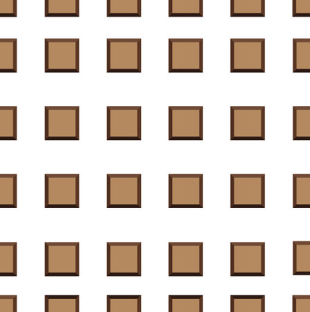 Brown chocolate  Seamless pattern background