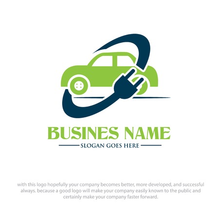 electric car logo designs