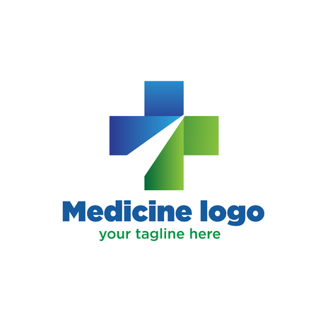 medicine logo designsのイラスト素材
