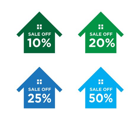 home sale off discount  designsのイラスト素材