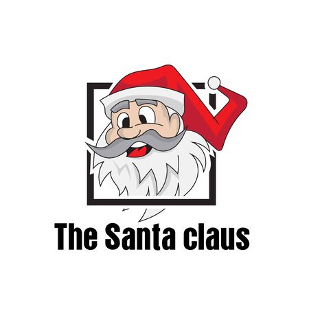 SANTA claus shares gifts on christmasのイラスト素材