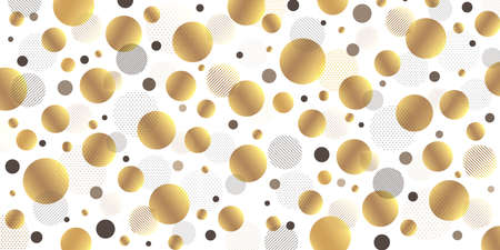 Abstract modern gold brown, black lines diagonally with dots pattern on white background. Vector illustrationのイラスト素材