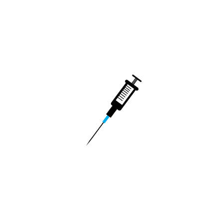 injection icon vector design templatのイラスト素材
