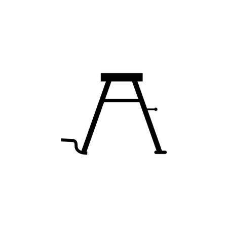 Door hinges vector design ilustration icon logo templatのイラスト素材