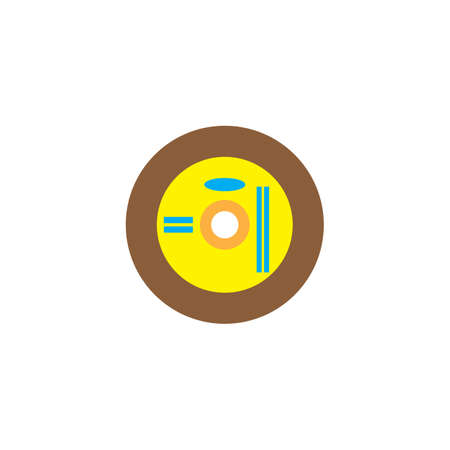 stay at home vector design  illustration icon templateのイラスト素材
