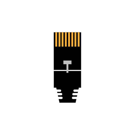 RG45 vector design illustration icon logo templat