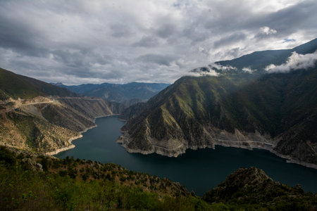 Artvin, Deriner Dam in the Ã‡oruh River