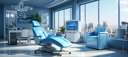 dental chair and medical diagnosis machine equipmentの素材