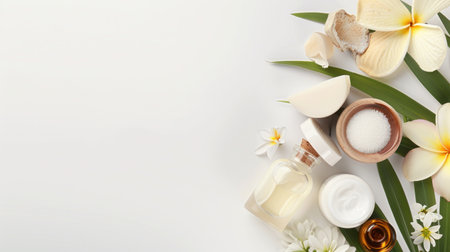 A variety of cosmetic productsの素材