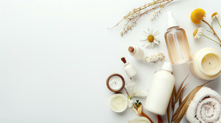 A variety of cosmetic productsの素材