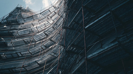 The Shard is a modern skyscraper in the heart of London.の素材