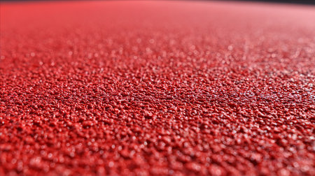 Red glitter texture close up. Abstract background and texture for design.の素材