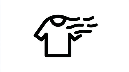 T-shirt icon on white background. Vector illustration. Eps 10.の素材