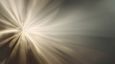 abstract background: rays of light from the center point of viewの素材