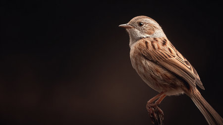 Reed bunting (Aegithalos caudatus)の素材