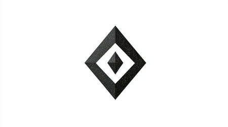 Black and white letter A logo. Black and white letter A logo.の素材