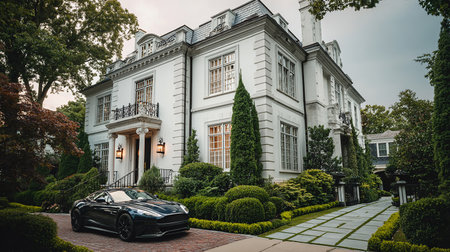 Luxury mansion in Vancouver, Americaの素材