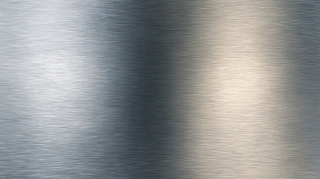 Metal background or texture of brushed steel plate with reflections Iron plate and shinyの素材