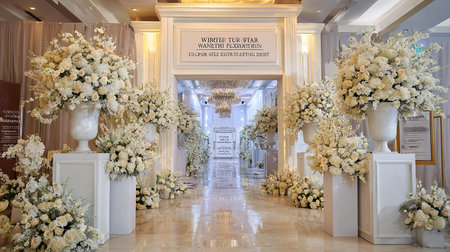 The interior of the Venetian hotel and casino in Las Vegas. The hotel has 2,716 rooms and opened in 2005.の素材