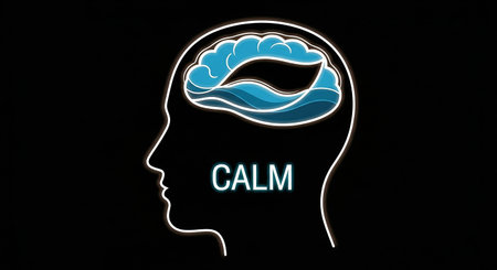 Illustration of a human head with the word call me on itの素材